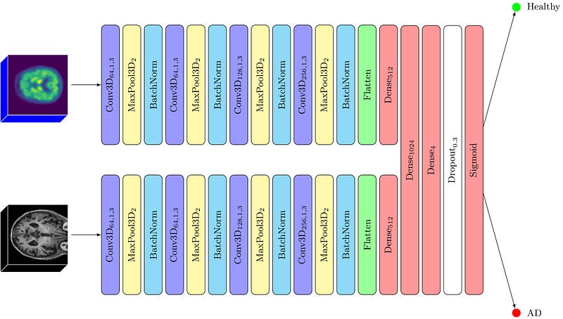 Architecture of the “fusion” model.